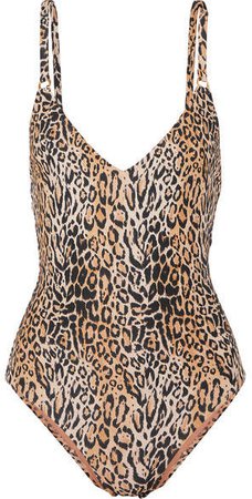Cyprus Leopard-print Swimsuit - Leopard print