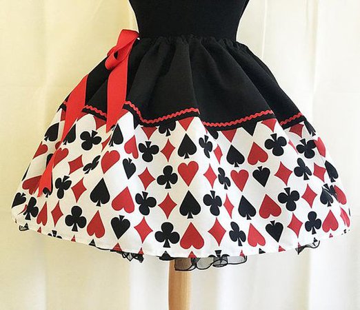 Queen Of Hearts Skirt