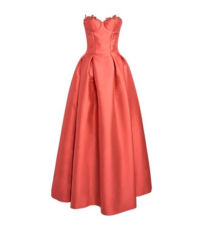 Womens SABINA BILENKO pink Embellished Mariastella Gown | Harrods # {CountryCode}