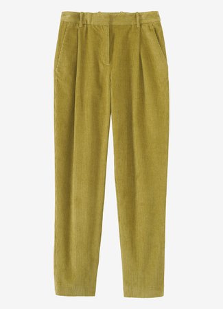 Cord Pleat Front Trousers | TOAST