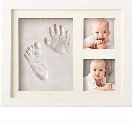 Baby Handabdruck Fußabdruck Lehm Fussabdruck Set für Neugeborene und Kleinkinder, Baby Geschenk Mädchen Personalisierte Andenken,Baby Kinderzimmer Dekor, Einzigartige Andenken: Amazon.de: Baby