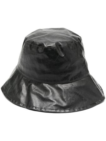 Black Isabel Marant Loiene bucket hat CU003620H021A - Farfetch