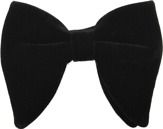 Black bowtie
