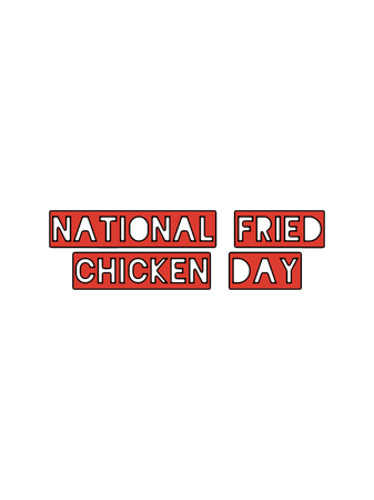 fried chicken food National Fried Chicken Day July 6