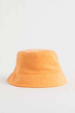Badstof buckethat - Oranje - KINDEREN | H&M NL