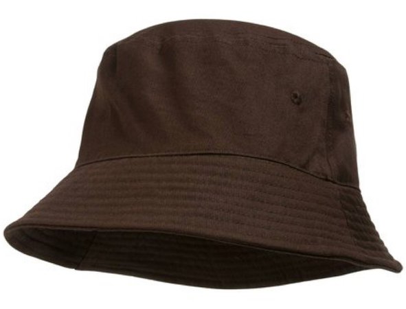 Brown Bucket Hat