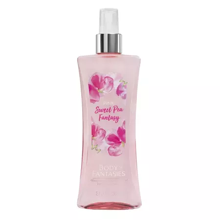 Body Fantasies Signature Fragrance Body Spray, Pink Sweet Pea Fantasy, 8 fl oz - Walmart.com