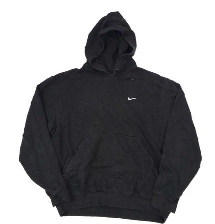 black nike hoodie