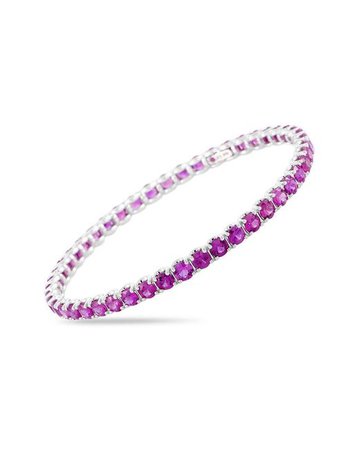 Roberto Coin 18k 11.20 Ct. Tw. Diamond & Ruby Bracelet in Purple