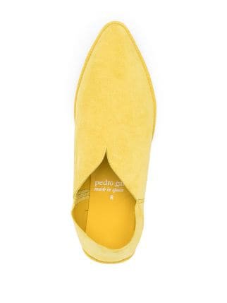 Pedro Garcia Latifa pointed slippers yellow LATIFA - Farfetch