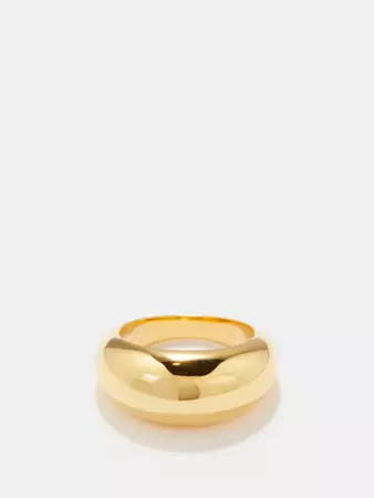 Yellow gold Oli 18kt gold-plated ring | Daphine | MATCHESFASHION US