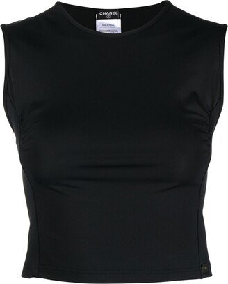Chanel cropped tank top