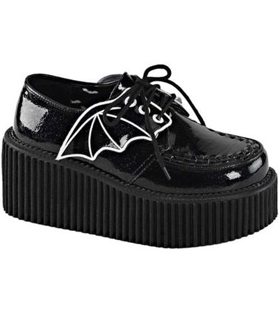 Demonia Bat Wing Creeper Shoes