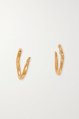 Gold The Nearest Star gold-plated earrings | Alighieri | NET-A-PORTER