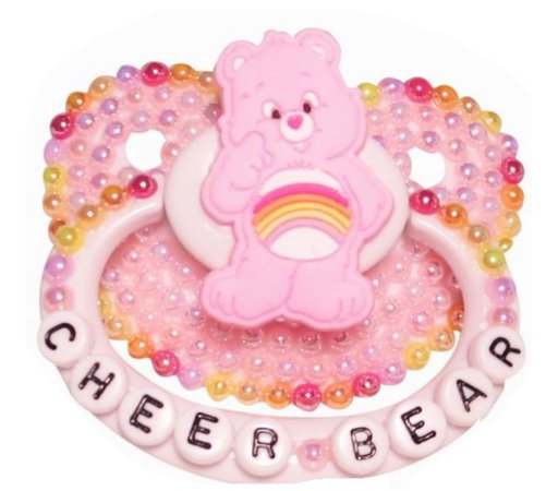 cheer bear pacifier