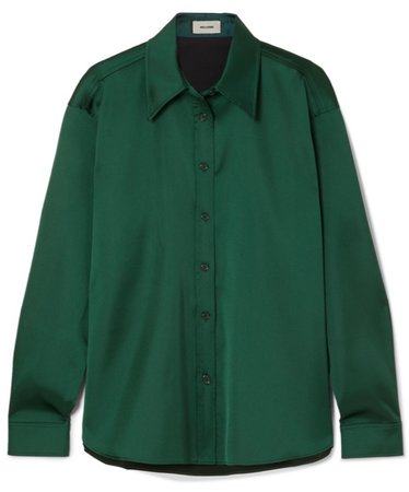 зелёная блузка