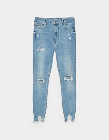 Jeans Skinny High Waist - Jeans - Bershka Colombia