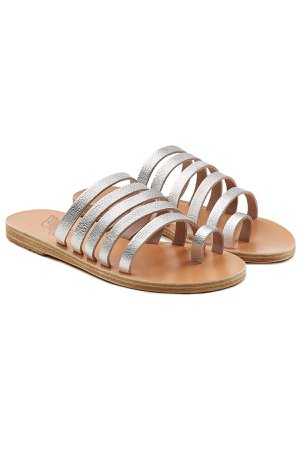 Niki Metallic Leather Sandals Gr. IT 39