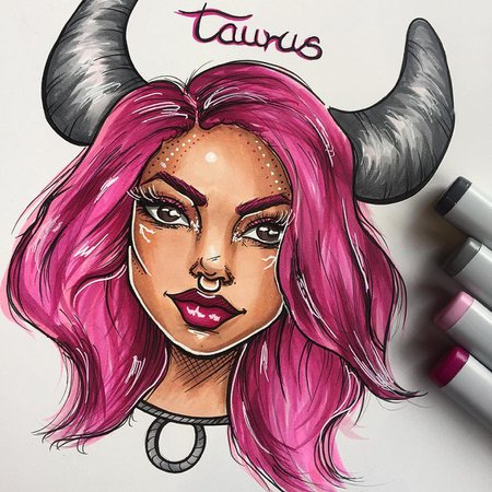S H A N N O N • H A N S E N on Instagram: “Happy Monday ! Next Zodiac in my series :) April 20 - May 20. Taurus is the most dependable sign of the zodiac. Bulls are often known for…”