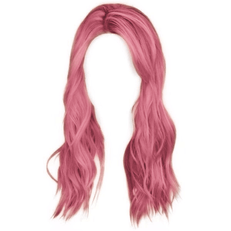 pink hair png