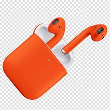 red orange air pods - Google Search