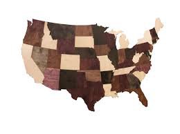wooden us map - Google Search