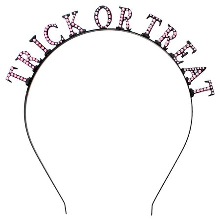 Rhinestone Trick-Or-Treat Headband