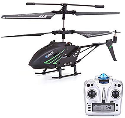 Amazon.com: RC Helicopter, Remote Control Helicopter with Gyro and LED Light 3.5HZ Channel Alloy Mini Helicopter Remote Control for Kids & Adult Indoor Micro RC Helicopter Best Helicopter Toy Gift: Toys & Games