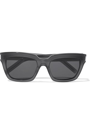 D-frame acetate sunglasses | SAINT LAURENT | Sale up to 70% off | THE OUTNET