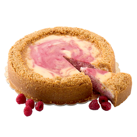 Oven baked Raspberry cheesecake - Wilton Patisserie
