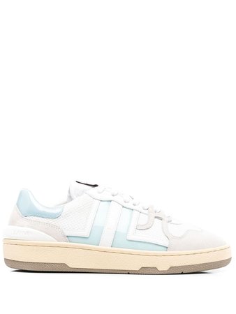 Lanvin Clay Panelled low-top Sneakers - Farfetch