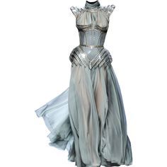 tori-sky: “ something a khaleesi would wear! Gown (see more long evening dresses) ”