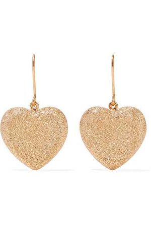 Carolina Bucci | Heart 18-karat gold earrings | NET-A-PORTER.COM