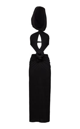 Hooded Cutout Maxi Dress By Magda Butrym | Moda Operandi