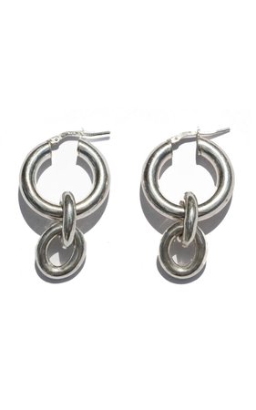 REGGIE Libi Sterling Silver Chain Earrings