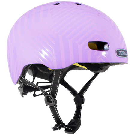 purple Nutcase helmet
