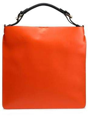 Coated Leather Tote