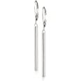 Amazon.com: Amazon Collection Sterling Silver Vertical Bar Dangle Earrings : Clothing, Shoes & Jewelry