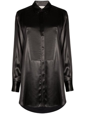 Bottega Veneta blouse dress shirt black
