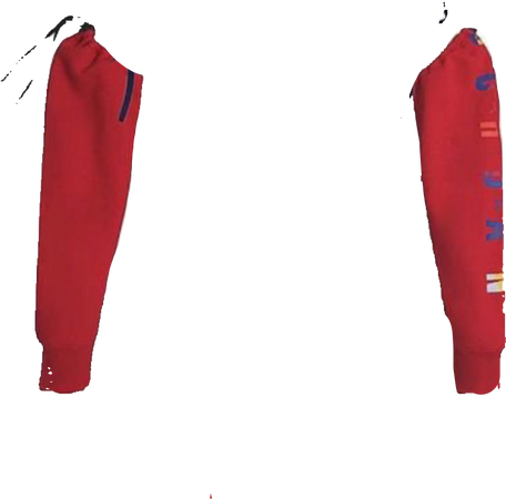 red arm warmers