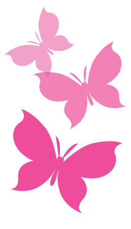 pink sparkle butterfly png