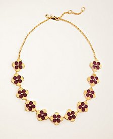 Resin Flower Necklace | Ann Taylor