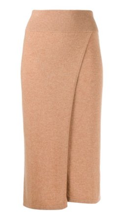 Cashmere in Love - Lucia Wrap Knitted Skirt