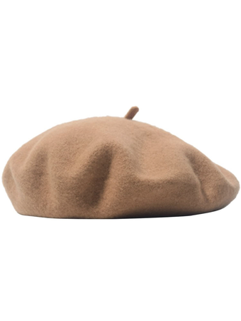 Camel Wool French Beret