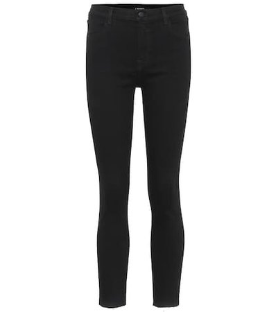 Alana cropped high-rise skinny jeans