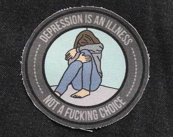 CLEARANCE SALE Depression is Not A Choice Cotton