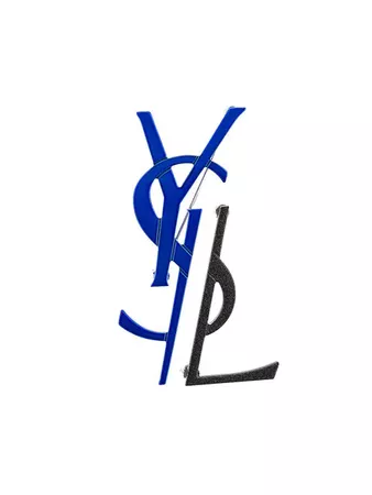 Saint Laurent Monogram Deconstructed Brooch - Farfetch
