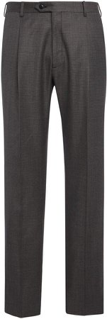 Brioni Virgin Wool Flannel Trousers