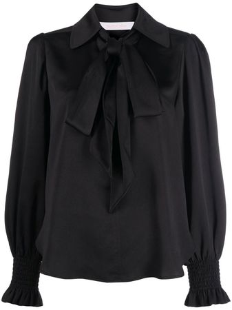 See By Chloé front-tie Draped Blouse - Farfetch