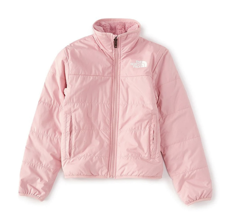 light pink north face jacket